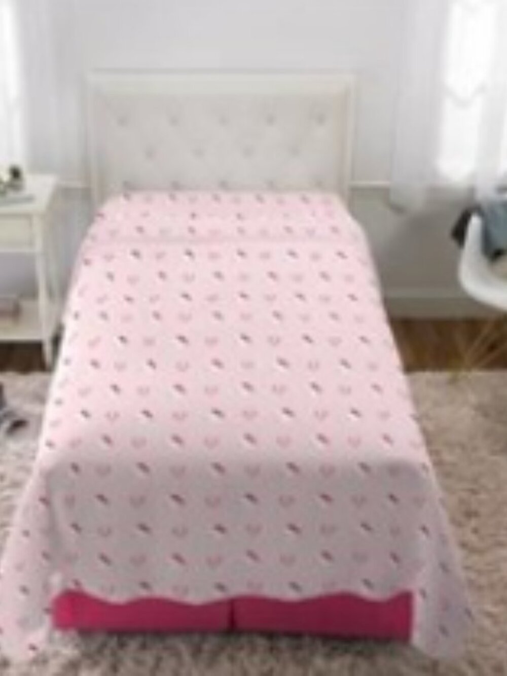 Hello Kitty Twin Sheet Sets Soft Brushed Microfiber,